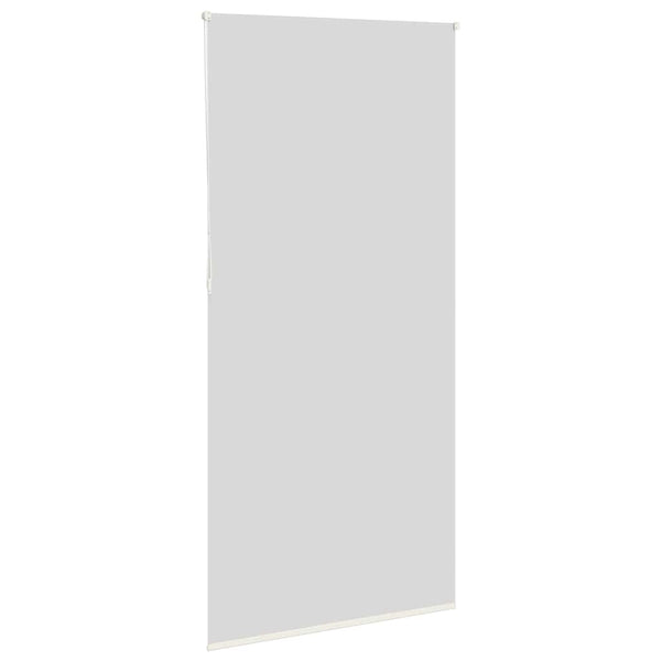 Cremeweißes Verdunkelungsrollo 90x210cm
