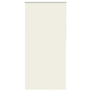 Verdunkelungsrollo Cremeweiß 95x210cm