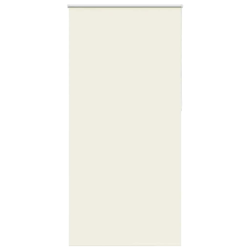 Verdunkelungsrollo Cremeweiß 95x210cm