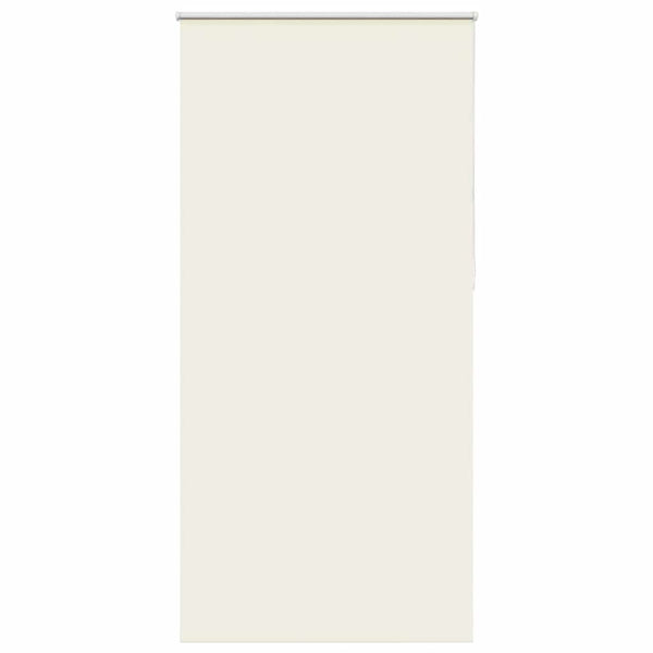 Verdunkelungsrollo Cremeweiß 100x210 cm