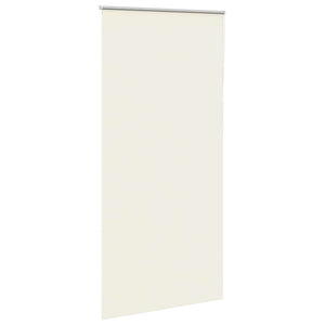 Verdunkelungsrollo Cremeweiß 115x210cm
