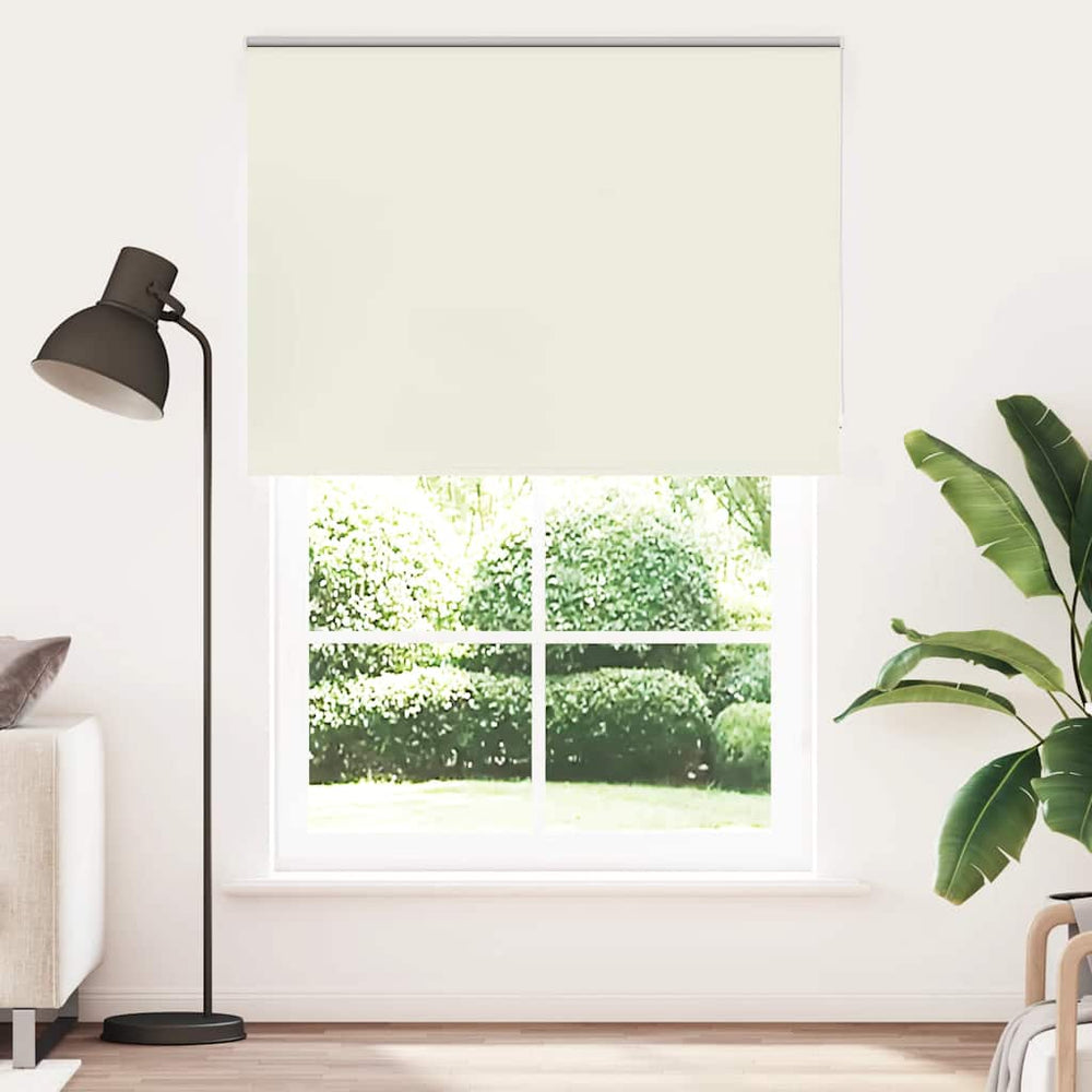 vidaXL Store occultant crème 145x210cm Largeur du tissu 141,6cm