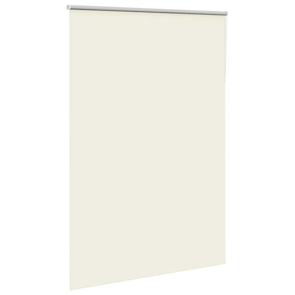 Verdunkelungsrollo Cremeweiß 160x210 cm