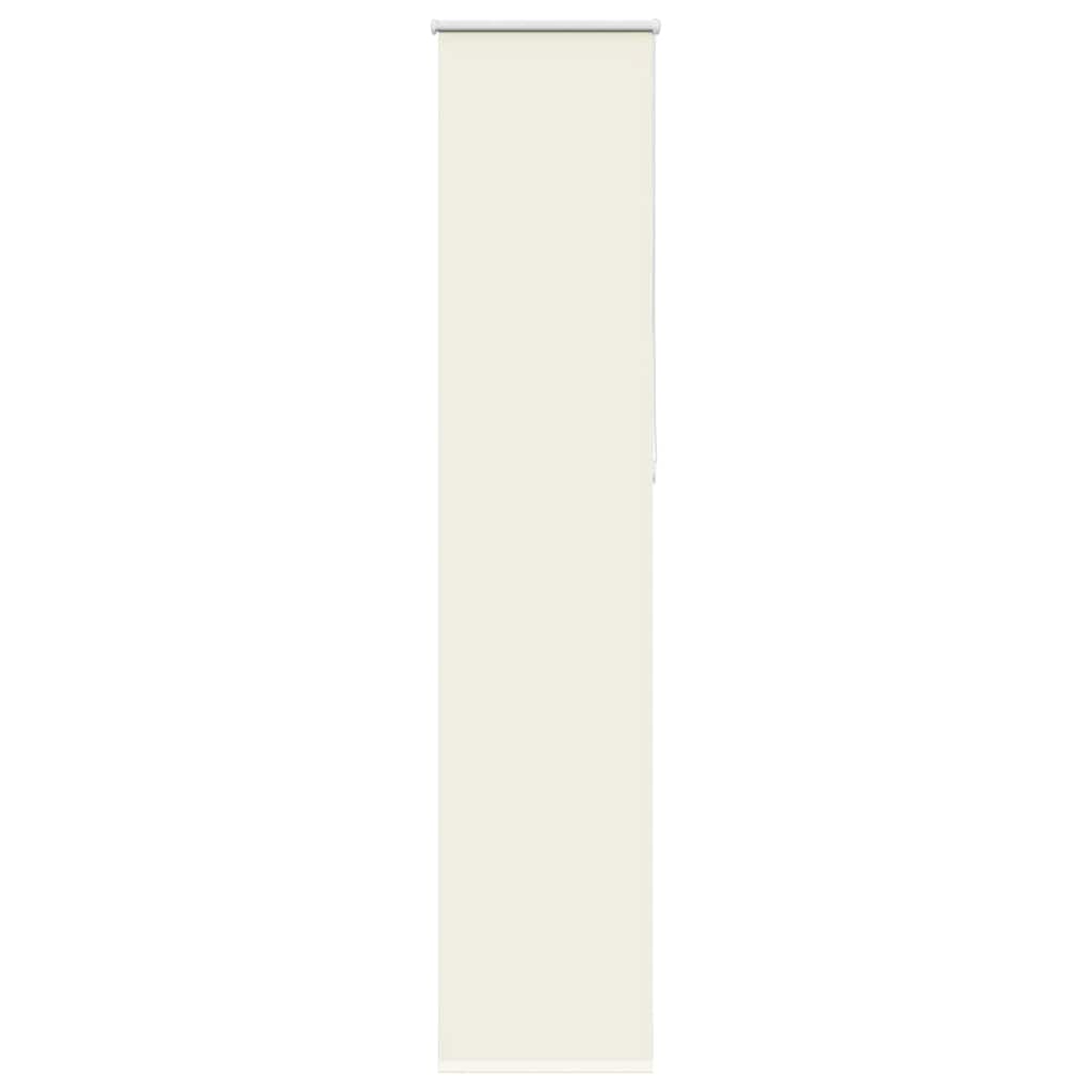 Verdunkelungsrollo Cremeweiß 50x230cm