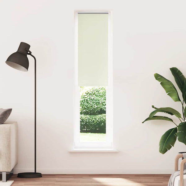Verdunkelungsrollo Cremeweiß 50x230cm