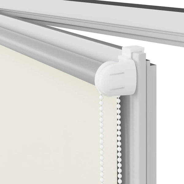 Verdunkelungsrollo Cremeweiß 50x230cm