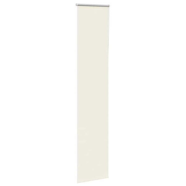 Verdunkelungsrollo Cremeweiß 50x230cm