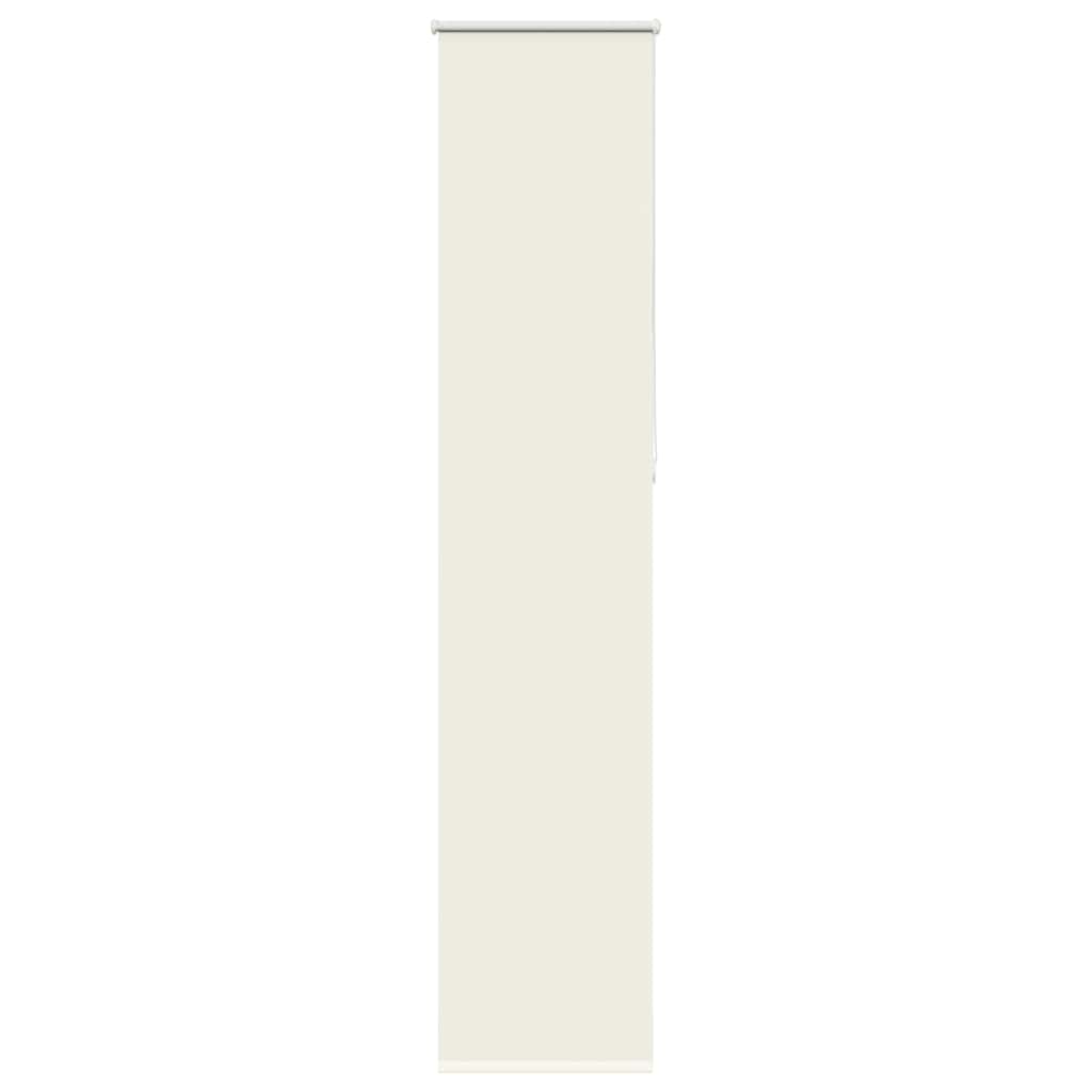 Cremeweißes Verdunkelungsrollo 55x230cm