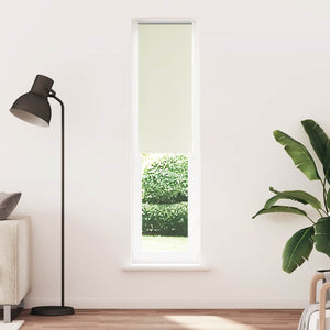 Verdunkelungsrollo Cremeweiß 60x230 cm