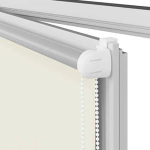 Verdunkelungsrollo Cremeweiß 70x230 cm