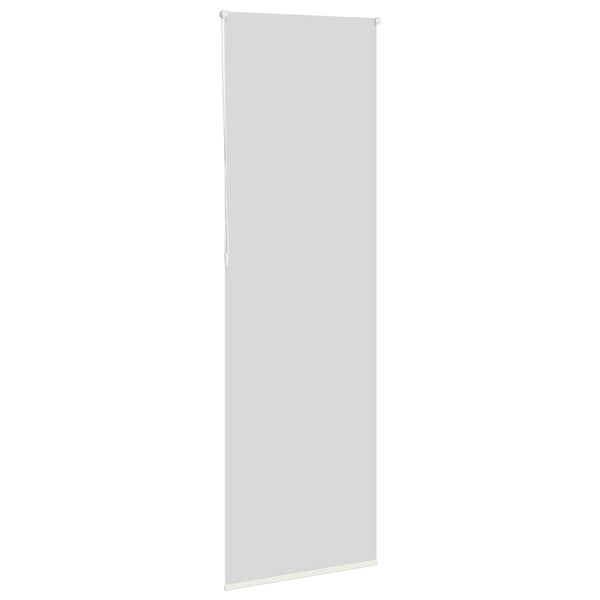 Verdunkelungsrollo Cremeweiß 75x230cm