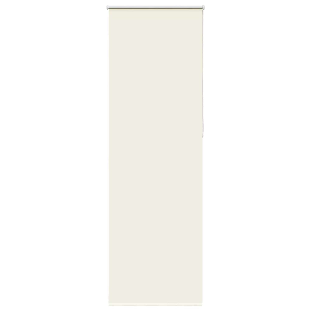vidaXL Store occultant crème 80x230 cm Largeur du tissu 75,7 cm