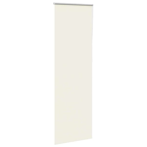 Verdunkelungsrollo Cremeweiß 85x230cm