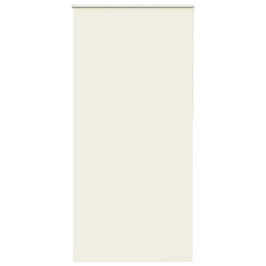 Cremeweißes Verdunkelungsrollo 110x230cm