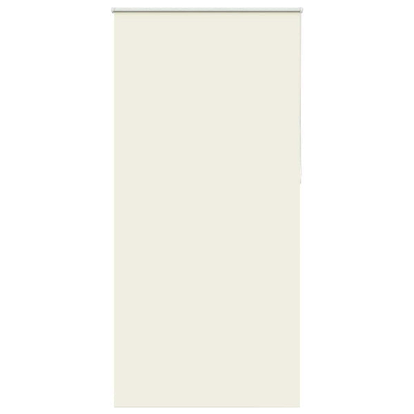 Cremeweißes Verdunkelungsrollo 110x230cm