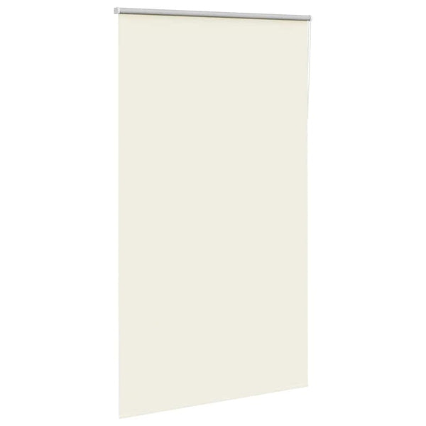 Verdunkelungsrollo Cremeweiß 125x230 cm