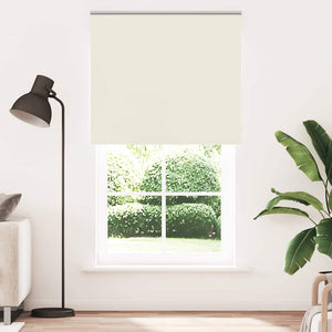 Verdunkelungsrollo Cremeweiß 135x230cm