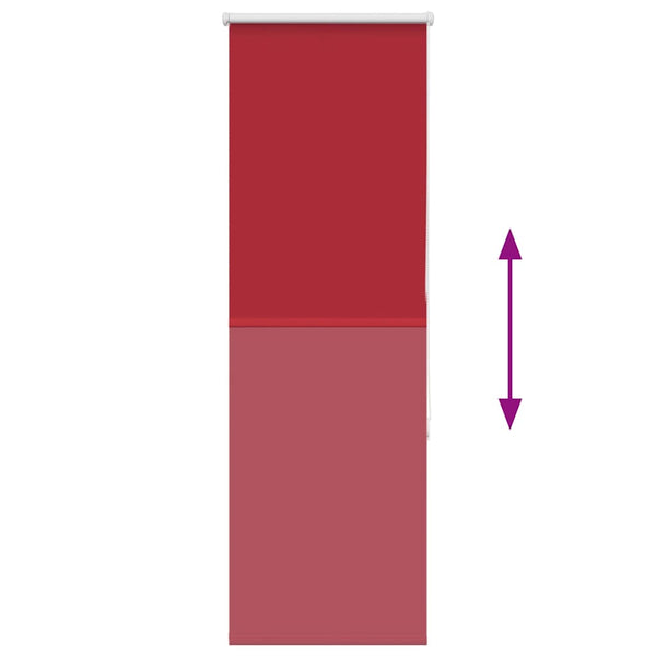 Verdunkelungsrollo Rot 50x130 cm