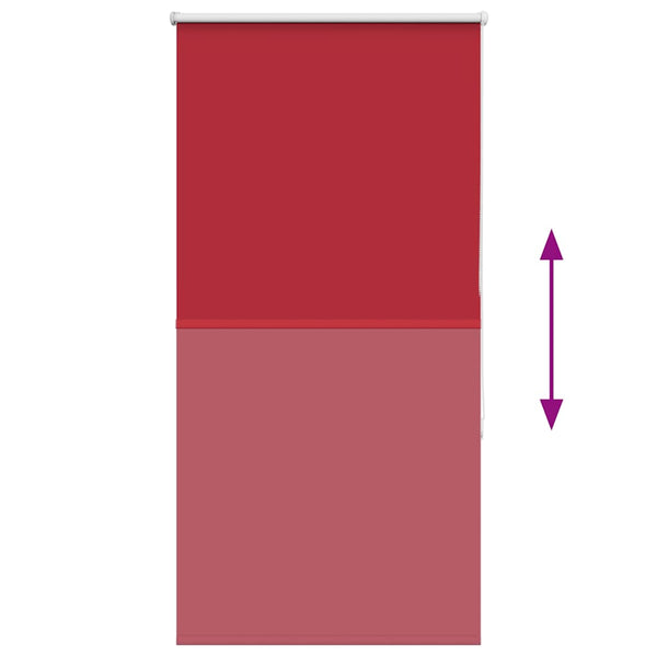 Rotes Verdunkelungsrollo 65x130 cm