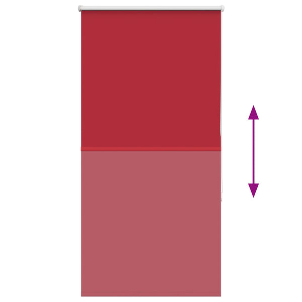 Verdunkelungsrollo Rot 70x130cm