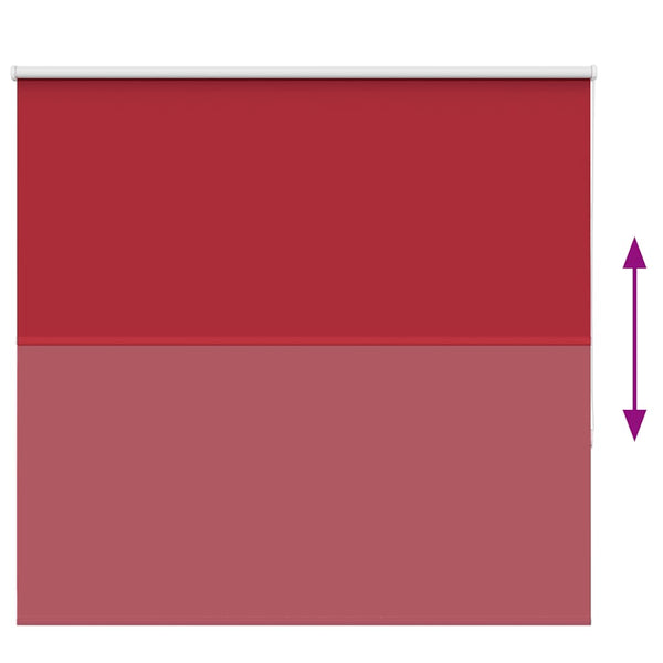 Verdunkelungsrollo Rot 155x130cm
