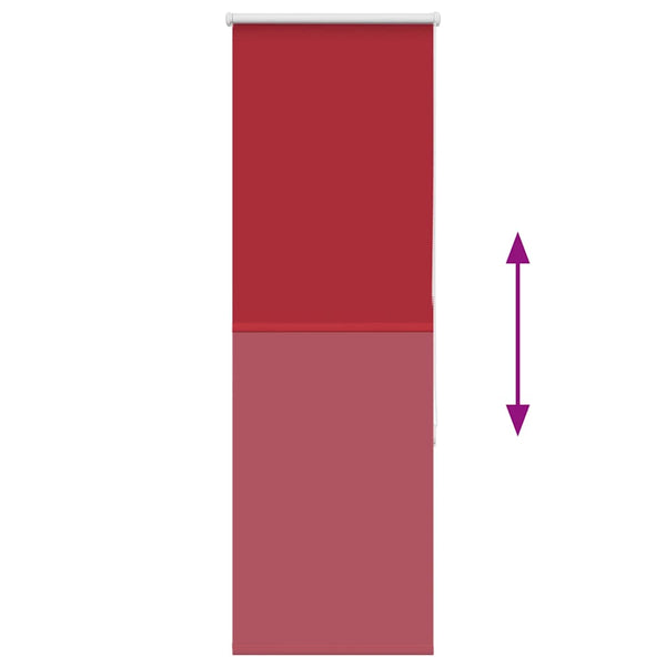 Verdunkelungsrollo Rot 50x150 cm