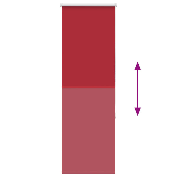 Verdunkelungsrollo Rot 55x150 cm