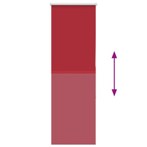 Verdunkelungsrollo Rot 60x150 cm