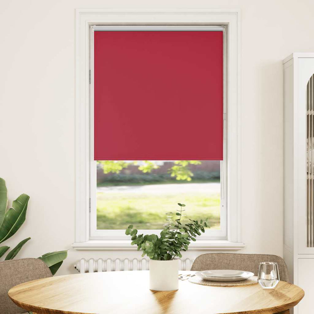 vidaXL Store occultant rouge 75x150 cm Largeur du tissu 70,7 cm Polyester
