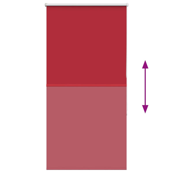 Verdunkelungsrollo Rot 85x150 cm
