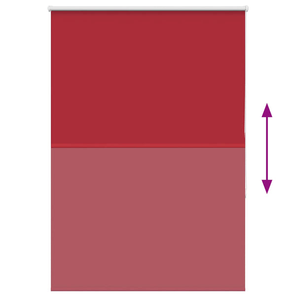Verdunkelungsrollo Rot 105x150 cm