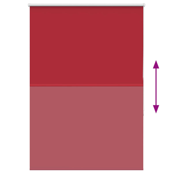Verdunkelungsrollo Rot 115x150cm