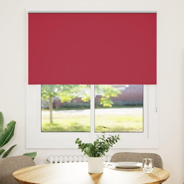 Verdunkelungsrollo Rot 130x150 cm