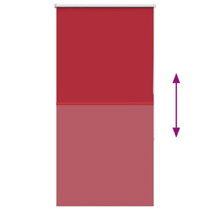 Verdunkelungsrollo Rot 80x175 cm