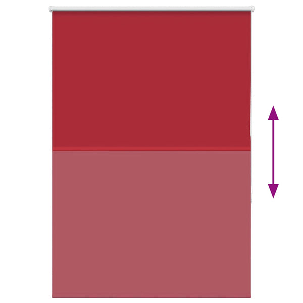 Verdunkelungsrollo Rot 110x175cm