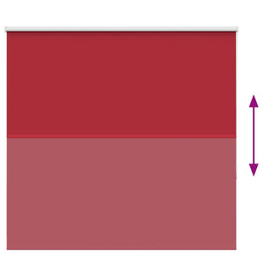 Verdunkelungsrollo Rot 165x175cm