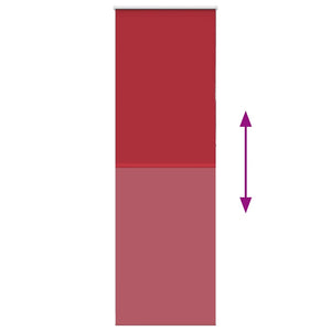 Verdunkelungsrollo Rot 85x210 cm