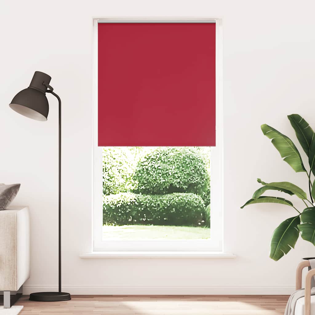 Verdunkelungsrollo Rot 110x210cm