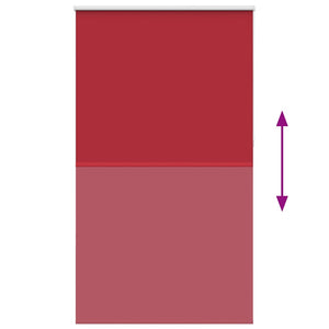 Verdunkelungsrollo Rot 135x210cm