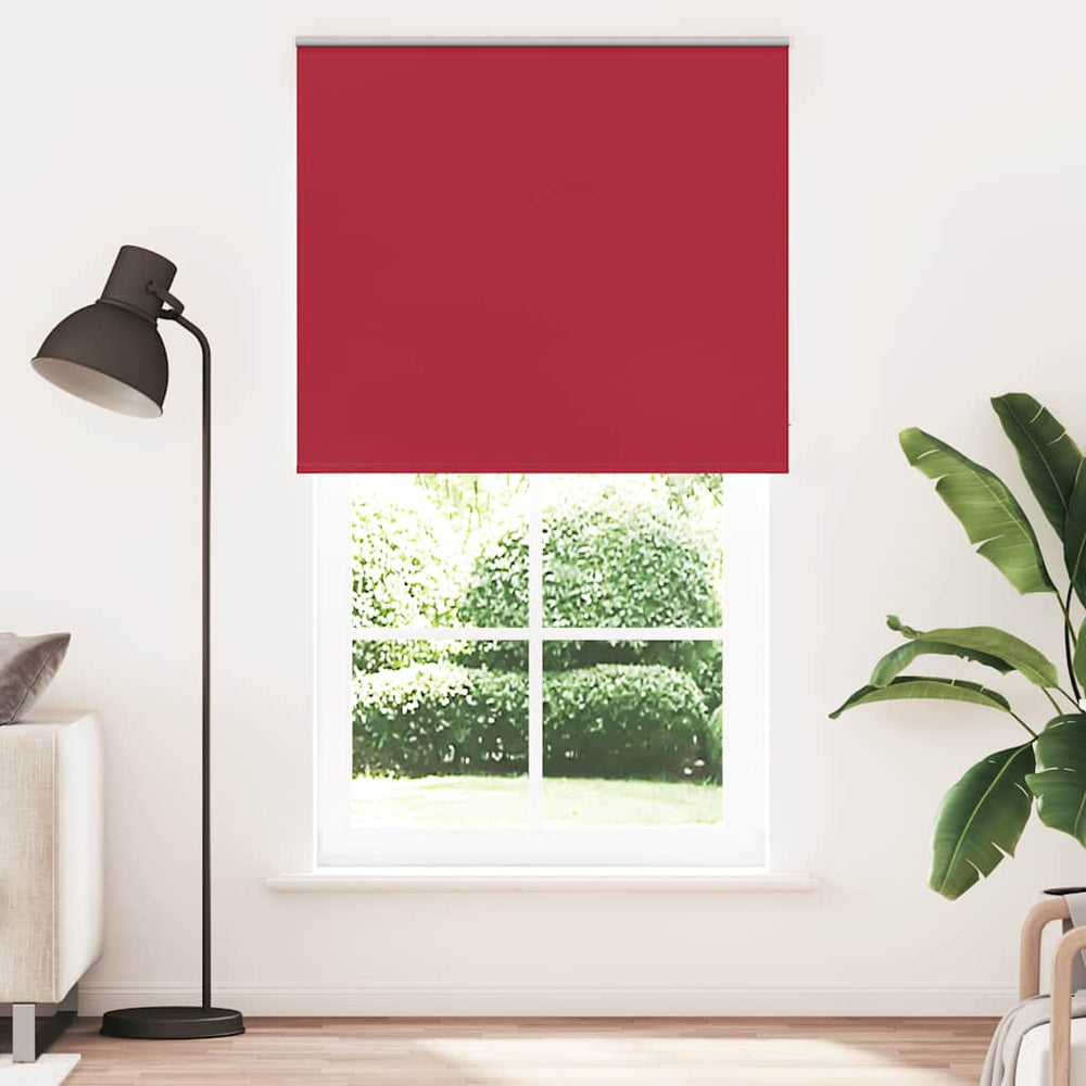 vidaXL Store occultant rouge 135x210cm Largeur tissu 131,6cm Polyester