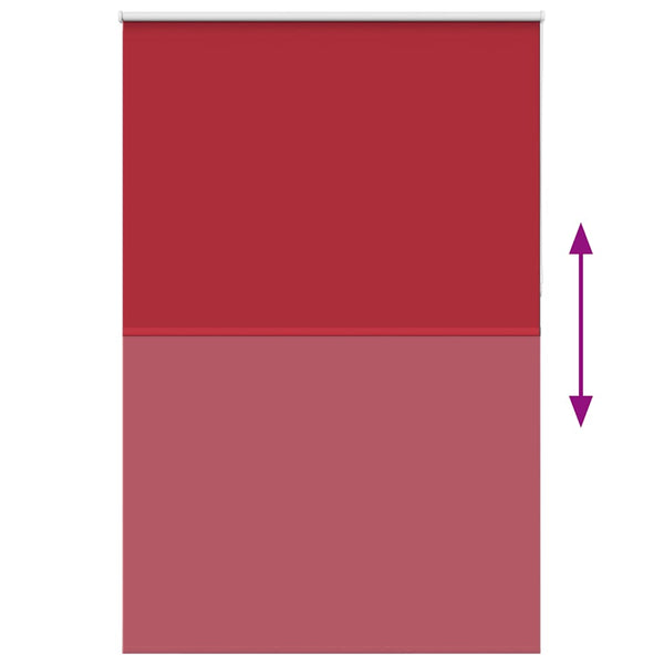 Verdunkelungsrollo Rot 155x210cm