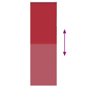 Verdunkelungsrollo Rot 70x230 cm