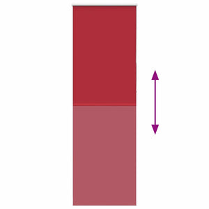 Verdunkelungsrollo Rot 75x230 cm
