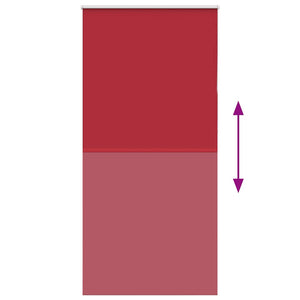 Verdunkelungsrollo Rot 95x230 cm
