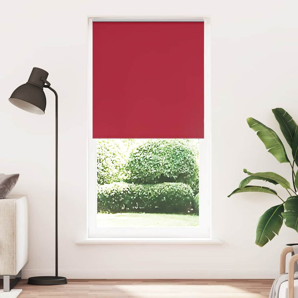 Verdunkelungsrollo Rot 105x230cm