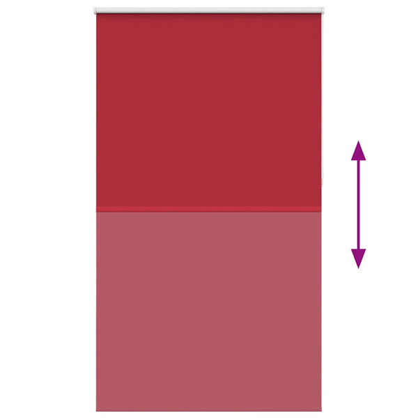 Verdunkelungsrollo Rot 120x230cm