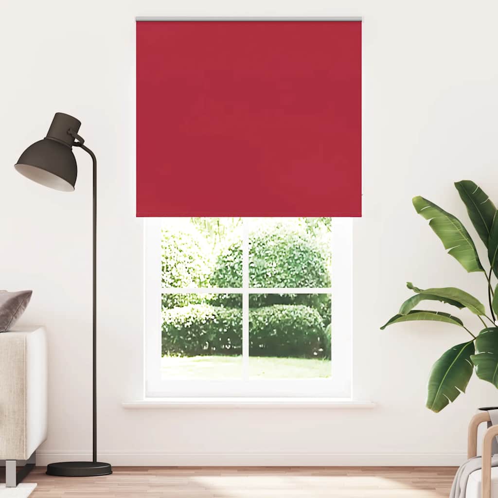 Verdunkelungsrollo Rot 125x230cm