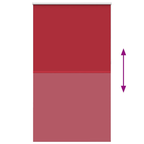 Verdunkelungsrollo Rot 130x230cm