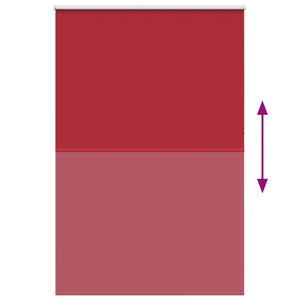 Verdunkelungsrollo Rot 145x230cm
