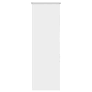 Weißes Verdunkelungsrollo 40x130cm